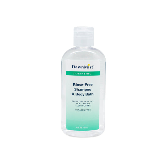 Rinse Free Shampoo and Body Bath, 4 oz (NRB4586)