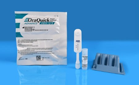 OraQuick, Advance HIV Rapid Test Kit, 20 minute Results, CLIA Waived (ORS 1001-0079)