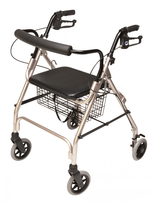 Lumex, Walkabout Lite Four-Wheel Rollator, Champagne (RJ4300CH)