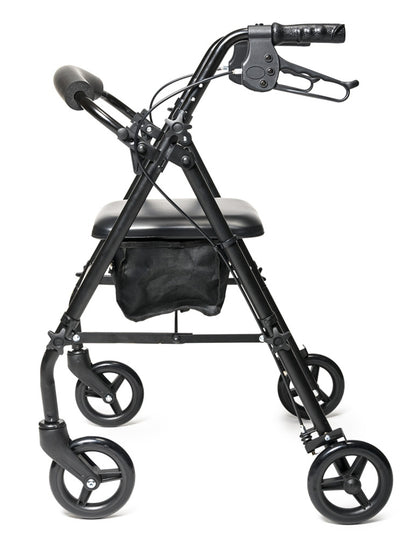 Lumex, Walkabout Steel Knock Down Rollator, Black (RJ5500K)