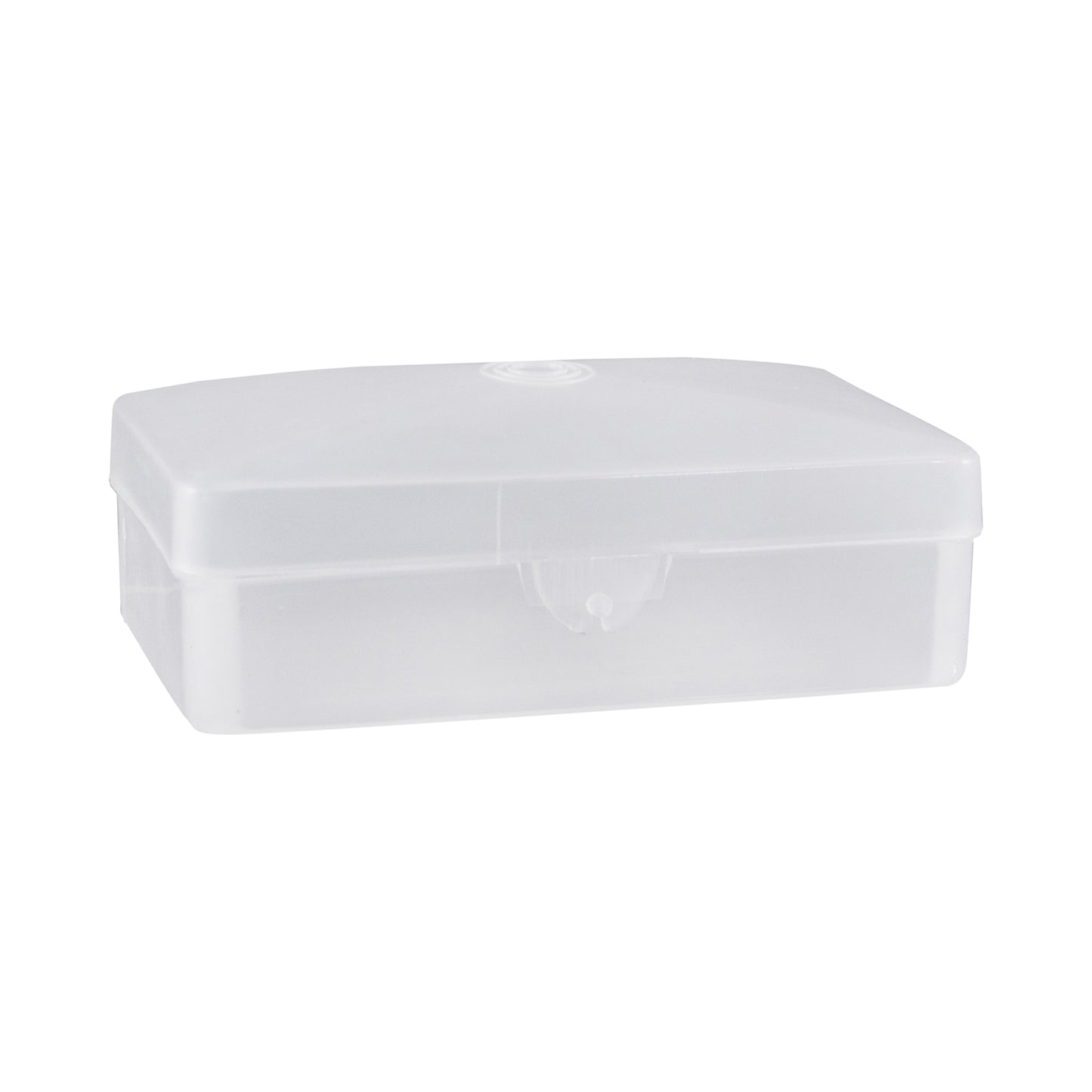 Soap Box, Hinged Lid, Clear (SB01C)