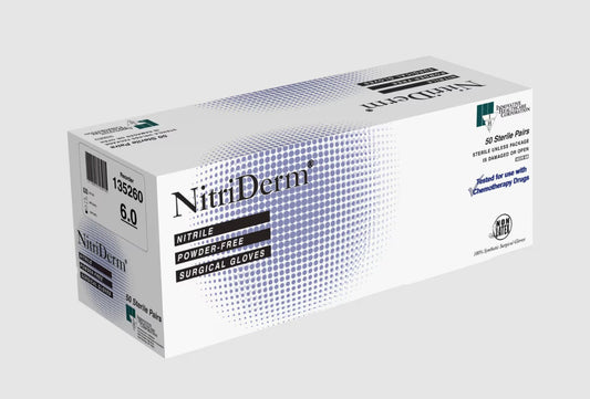 Surgical Gloves, Size 9, Nitrile, Sterile, PF, Textured, Case (IHC 135290)