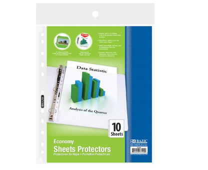 Sheet Protectors - 10 Pack, Case of 288 (2276212)