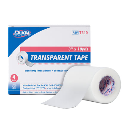 Transparent Tape, 3" x 10 yds (T310)