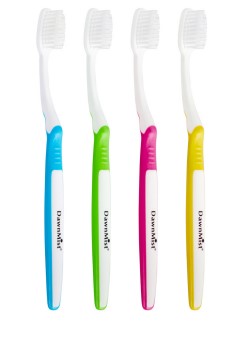 Premium Adult Toothbrush, 7.4" Long, 36 Tuft, Case (TB36)