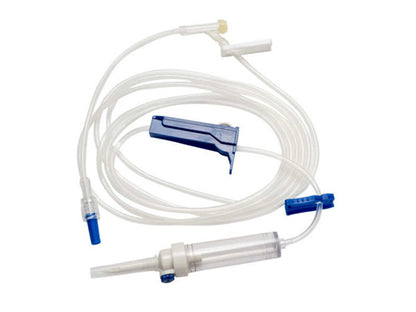 IV Administration Pump Set, 1 Y-Site, 10 Drops/mL, 100" (TCBINF621)