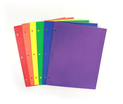 BigBox Two Pocket Folders, Assorted, 144/Case (2363985)