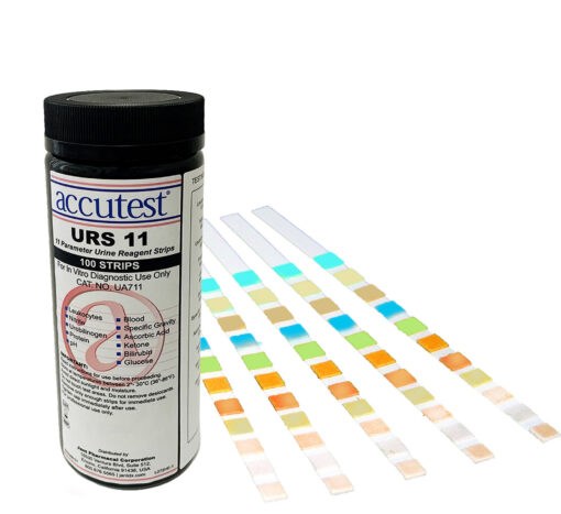 ACCUTEST, Urine Reagent Strips 11-parameter test (UA711)