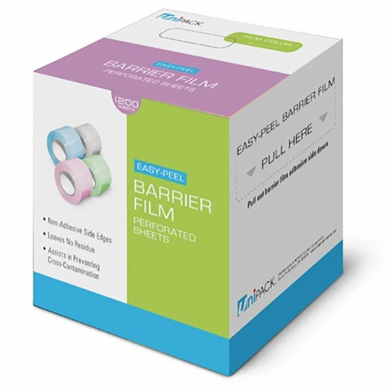 Barrier Film 4" x 6" 1200 sheets/roll Blue (UBC-8048)