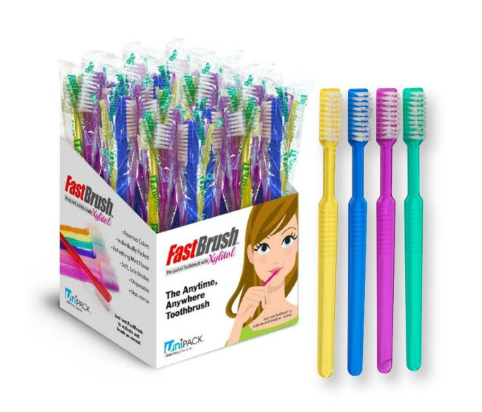 Fast Brush Pre-Pasted Disposable Toothbrushes (UDA-4001)