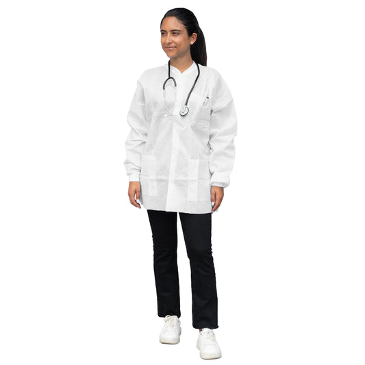 FitMe Lab Jackets L White