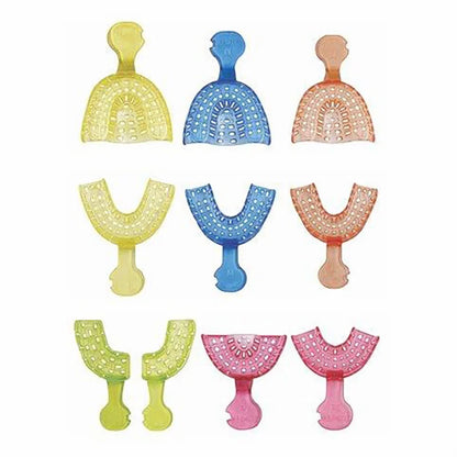 Impression Trays Perforated #5 S Upper Orange (UTA-7205)