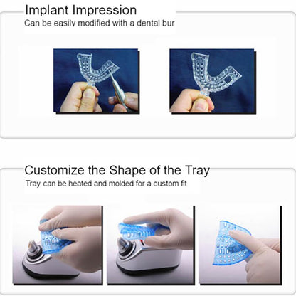 Impression Trays Perforated #6 S Lower Orange (UTA-7206)