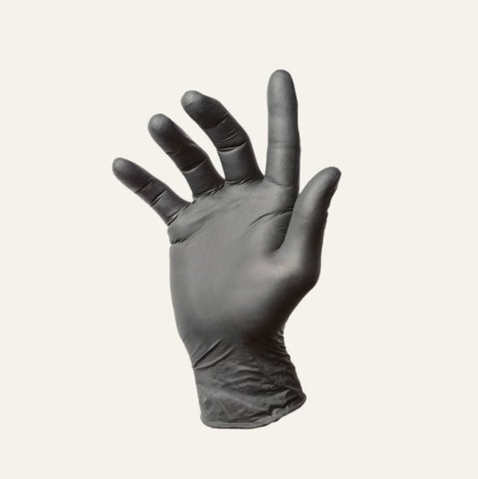 Volt 6 Mil Black Nitrile Exam Gloves, Large, Case (1203)