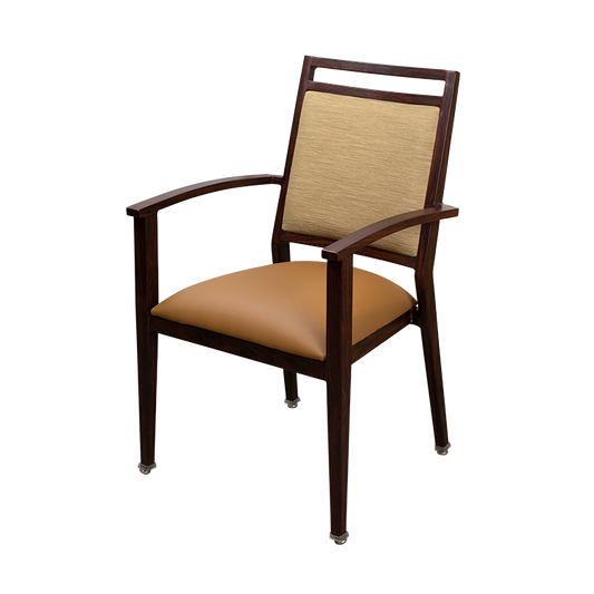 Dining Arm Chair, Cherry, Case (12520-CH)