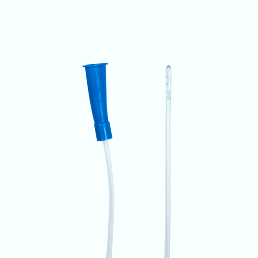 Intermittent Catheter (Male) - Sterile, 8 Fr, Blue, 50/cs