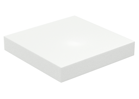 Ever-Soft Foam Cushion, 16" x 16" x 3", 1pc/bx