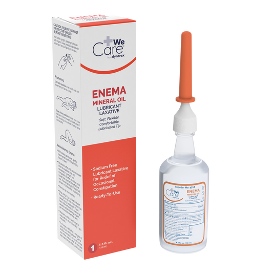 Enema Mineral Oil, 4.5 oz., 48/cs