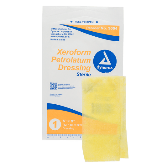 Xeroform Gauze Dressing, 5" x 9", 4/50/cs