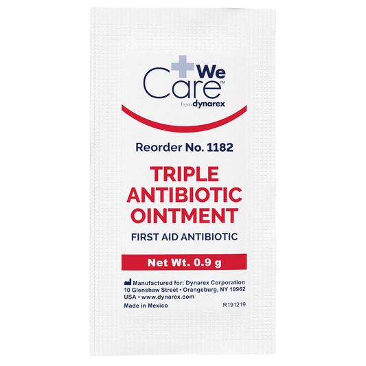 Triple Antibiotic Ointment, 0.9 g Foil Packet, 12/144/cs