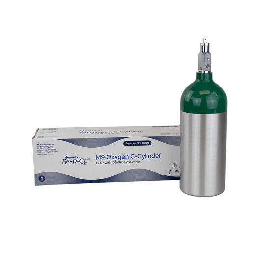 M9 - Oxygen C-Cylinder w/ CGA870 Post Valve, 1.7 L, 1pc/cs