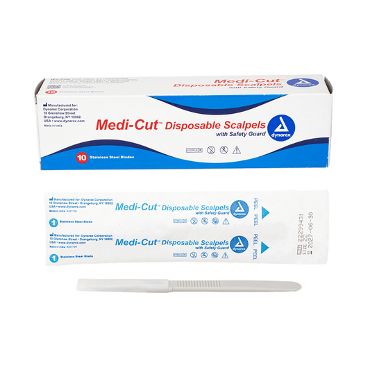 Medicut Scalpels Disposable Sterile, #22, 10/bx