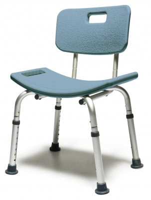 Graham Field Bath Seat W/back Steel Blue Lumex 1 Ea Unassembled medical supply