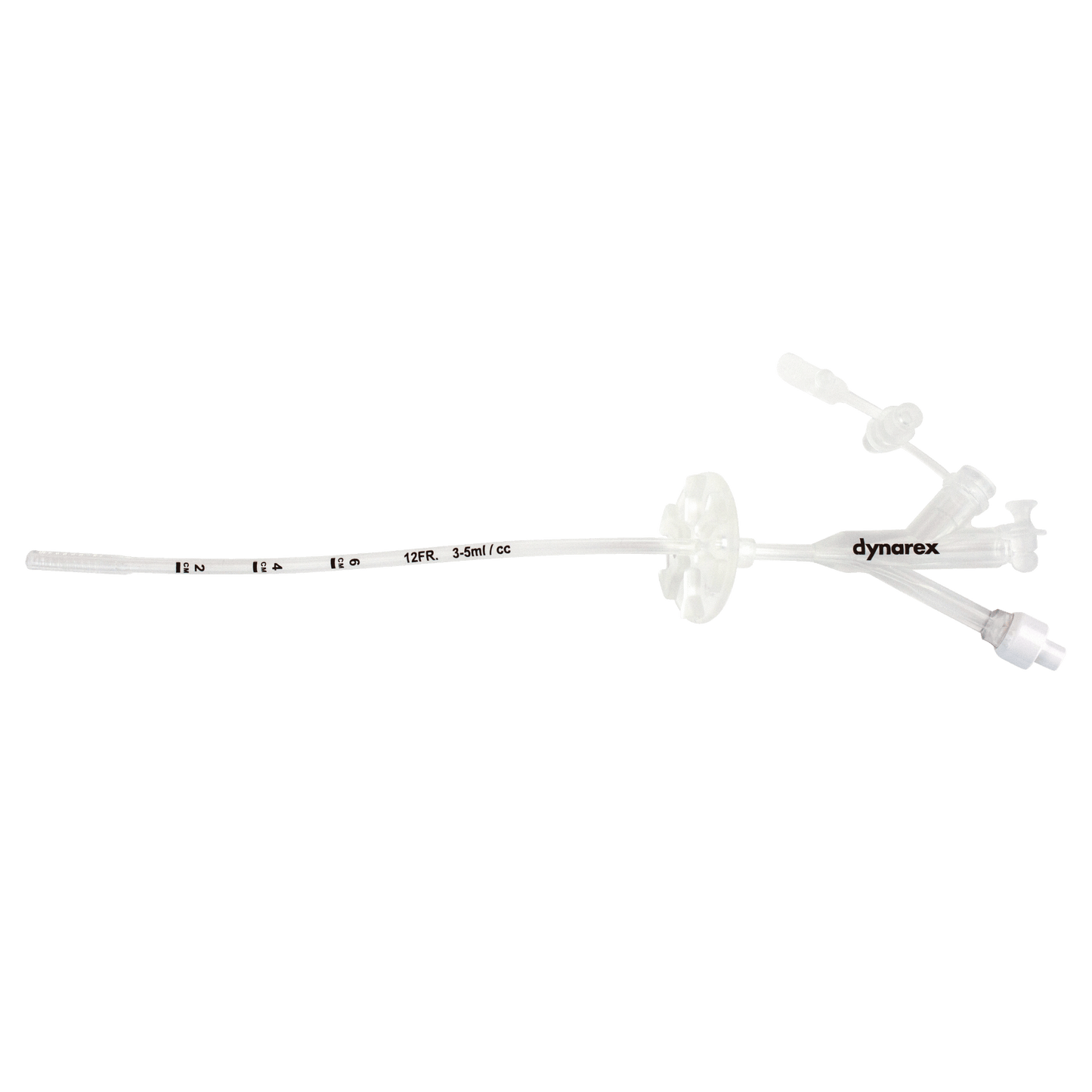 Gastrostomy Tube, 3 port, NON-ENFit, 18 Fr, 5/bx