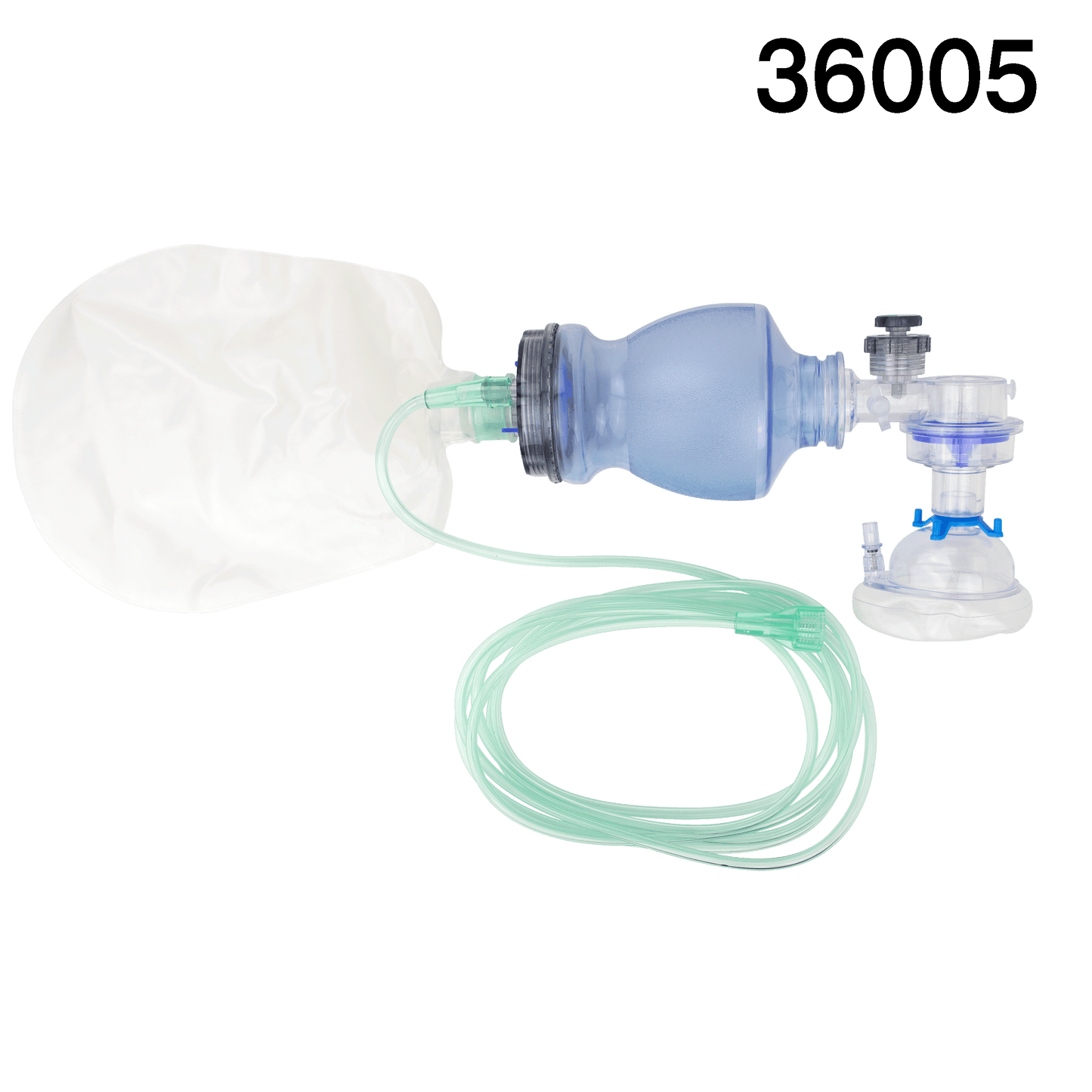 Manual Pulmonary Resuscitator (MPR), Mask, Reservoir Bag, Ox, Infant, 6/cs