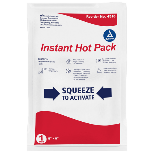 Instant Hot Pack, 5" x 9", 24/cs