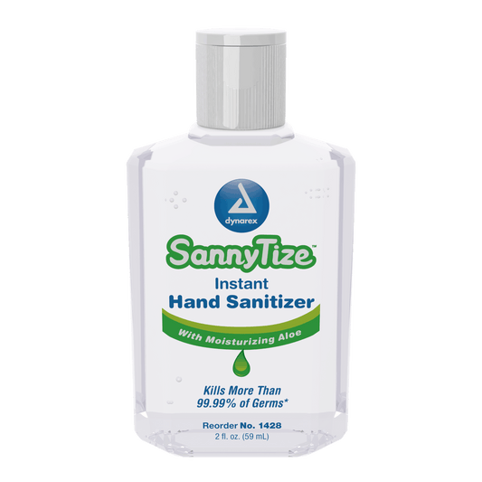 Instant Hand Sanitizer, 2 oz. Square Bottle, 6/24/cs