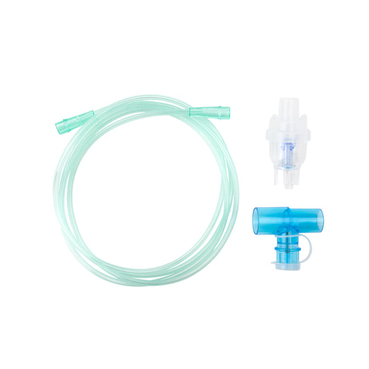 Small Volume Nebulizer 6cc Cup w/ 7' (2.1 m) Tubing, Standar, 22 mm ID x 22 mm OD, 50/cs