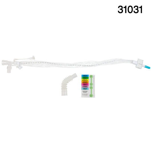 Closed Suction Endotracheal Catheter w/ Double Swivel Elbow, 12 Fr, Case (31031)
