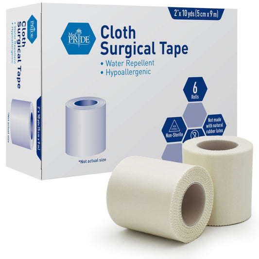 Shield Line Cloth Surgical Tape - 2" x 10 Yds. -12/6/cs. medical supply