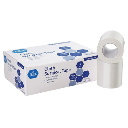 Shield Line Cloth Surgical Tape - 2" x 10 Yds. -12/6/cs. medical supply view 2