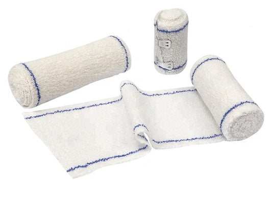 Shield Line Cotton Crepe Bandage-4" x 4m - 30/12/cs medical supply