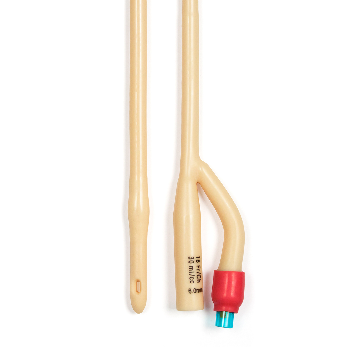 Foley Catheters, 18 Fr, 30 cc, 10/cs