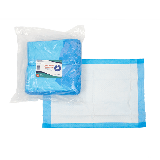 Disposable Underpads, 17" x 24" (22 g), Case (1341)