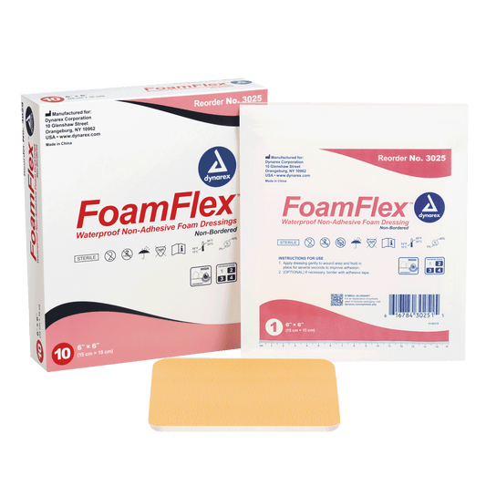 FoamFlex - Non-Adhesive Waterproof Foam, 6" x 6", 12/10/cs