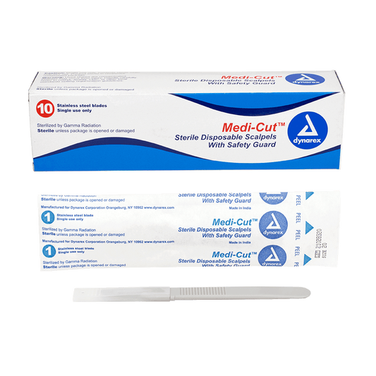 Medicut Scalpels Disposable Sterile, #20, 10/bx