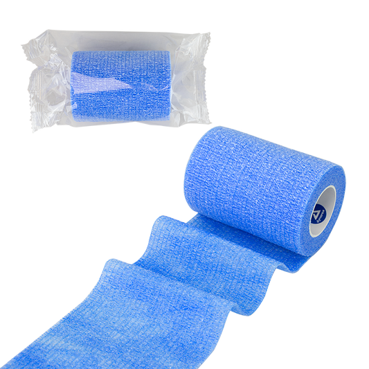 Sensi Wrap, Self-Adherent Wrap - Latex Free, 1" x 5 yds Light Blue, 30/Cs