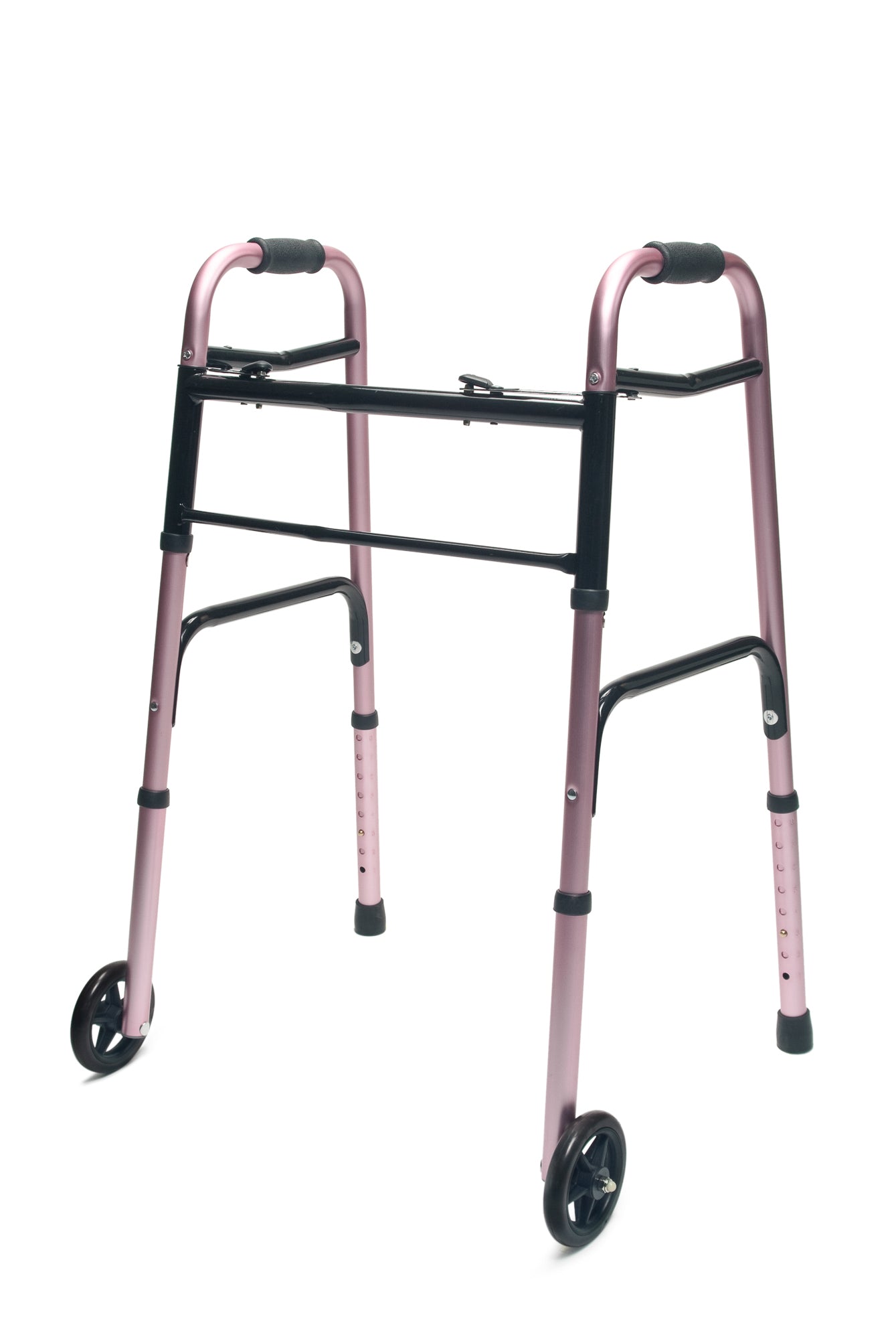 Graham Field Evrydy Wlkr W/whls Dual Rl Pnk Adult, 1 Ea, Lumex medical supply