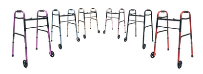 Graham Field Evrydy Wlkr W/whls Dual Rl Pnk Adult, 1 Ea, Lumex medical supply view 2