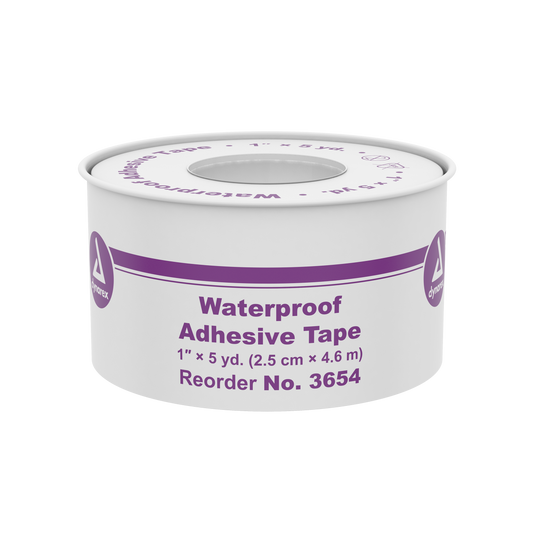 Waterproof Adhesive Tape, 1" x 5 yd, 48/cs