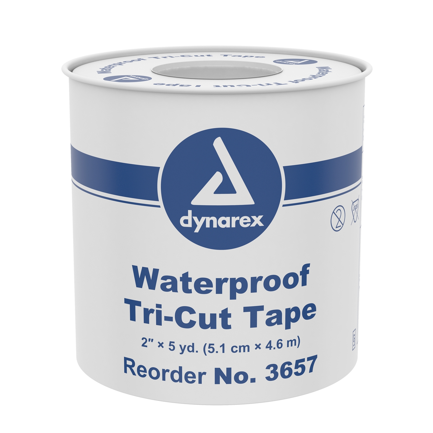 Waterproof Tri-Cut Tape, 2" x 5 yd, 72/cs