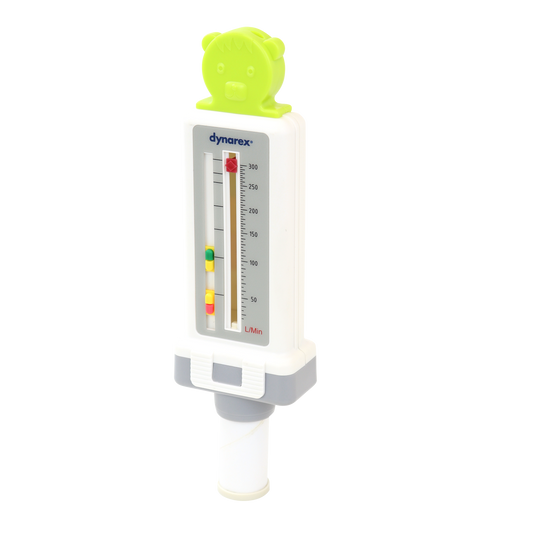 Peak Flow Meter - Low Range, Pediatric - 50-300 L/min, 10/cs