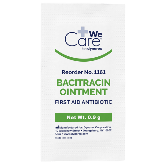 Bacitracin Ointment, 0.9 g Foil Packet, Case (1161)