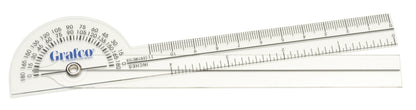 Graham Field Goniometer Pckt Plastic 180D Grafco medical supply view 2