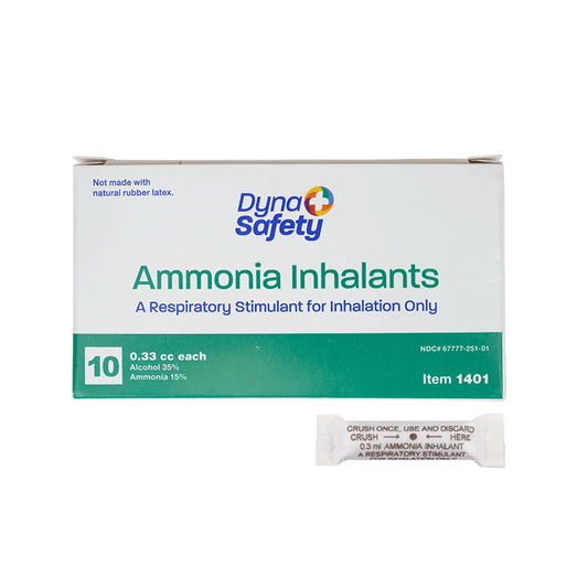 Ammonia Inhalants (Ampule), .33cc, Case (1401)