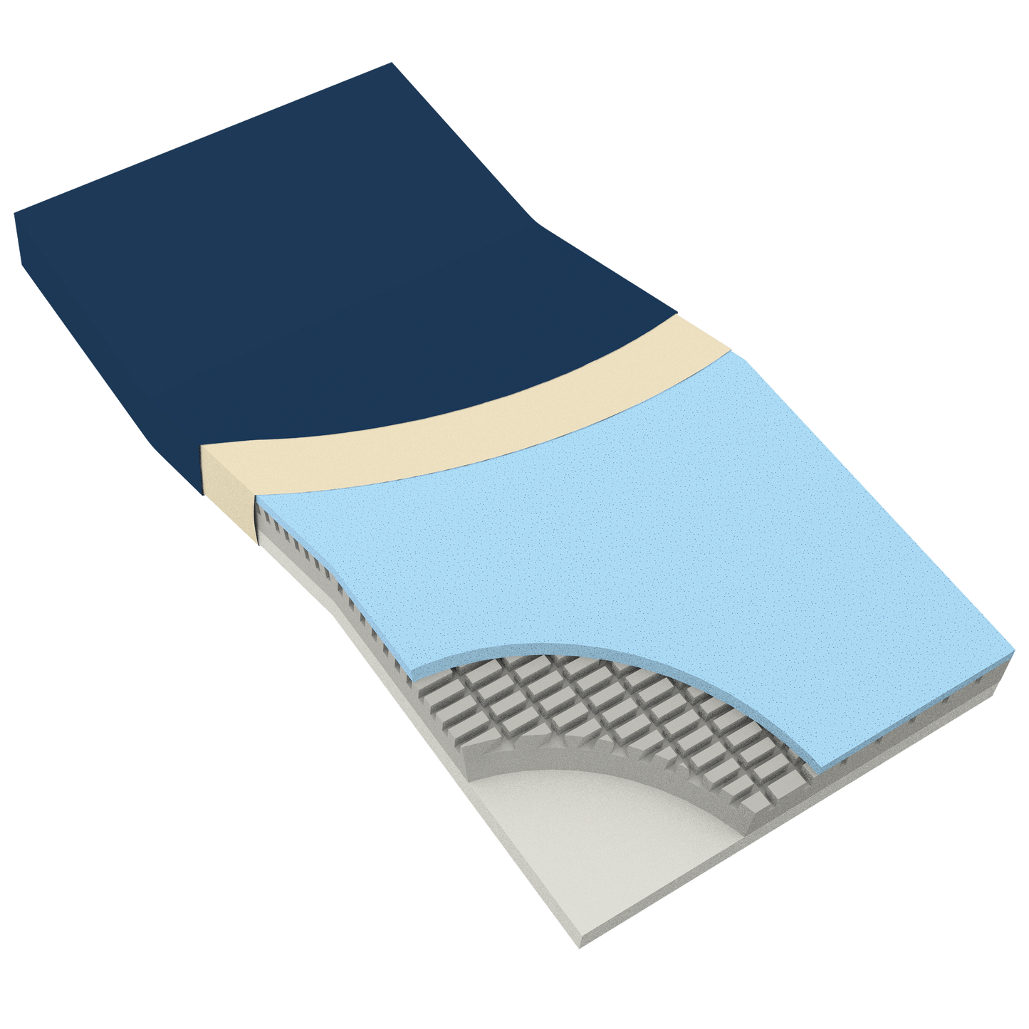DynaRest Premium Visco-Gel Infused Foam Mattress, 36" x 80" (10426)